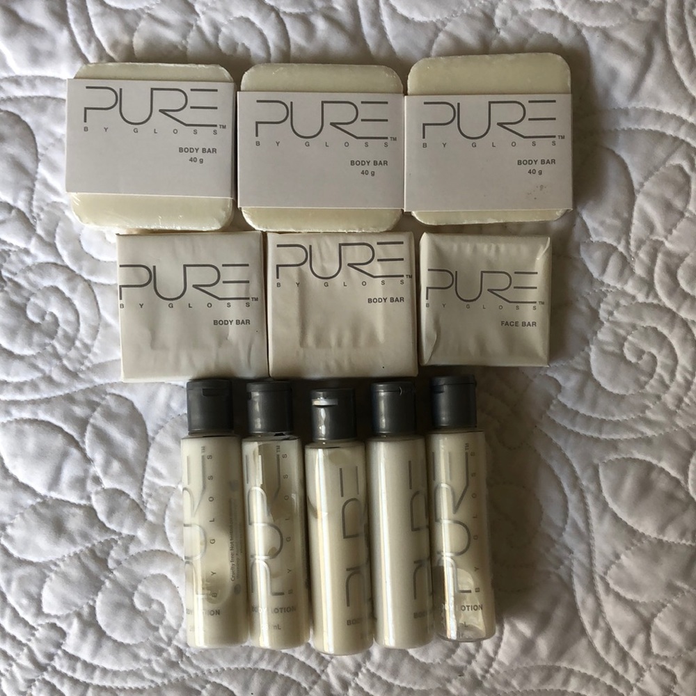 Pure By Gloss Soap & Lotion Travel Size